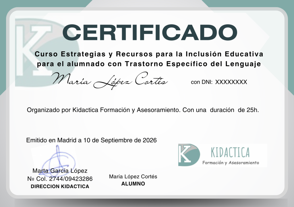 CERTIFICADO TEL
